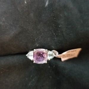 Amethyst and Topz set in .925 Sterling Silver